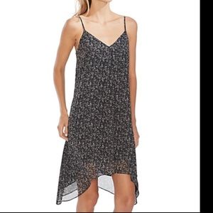 Vince Camuto Modern Rouge Dress in Soft Black